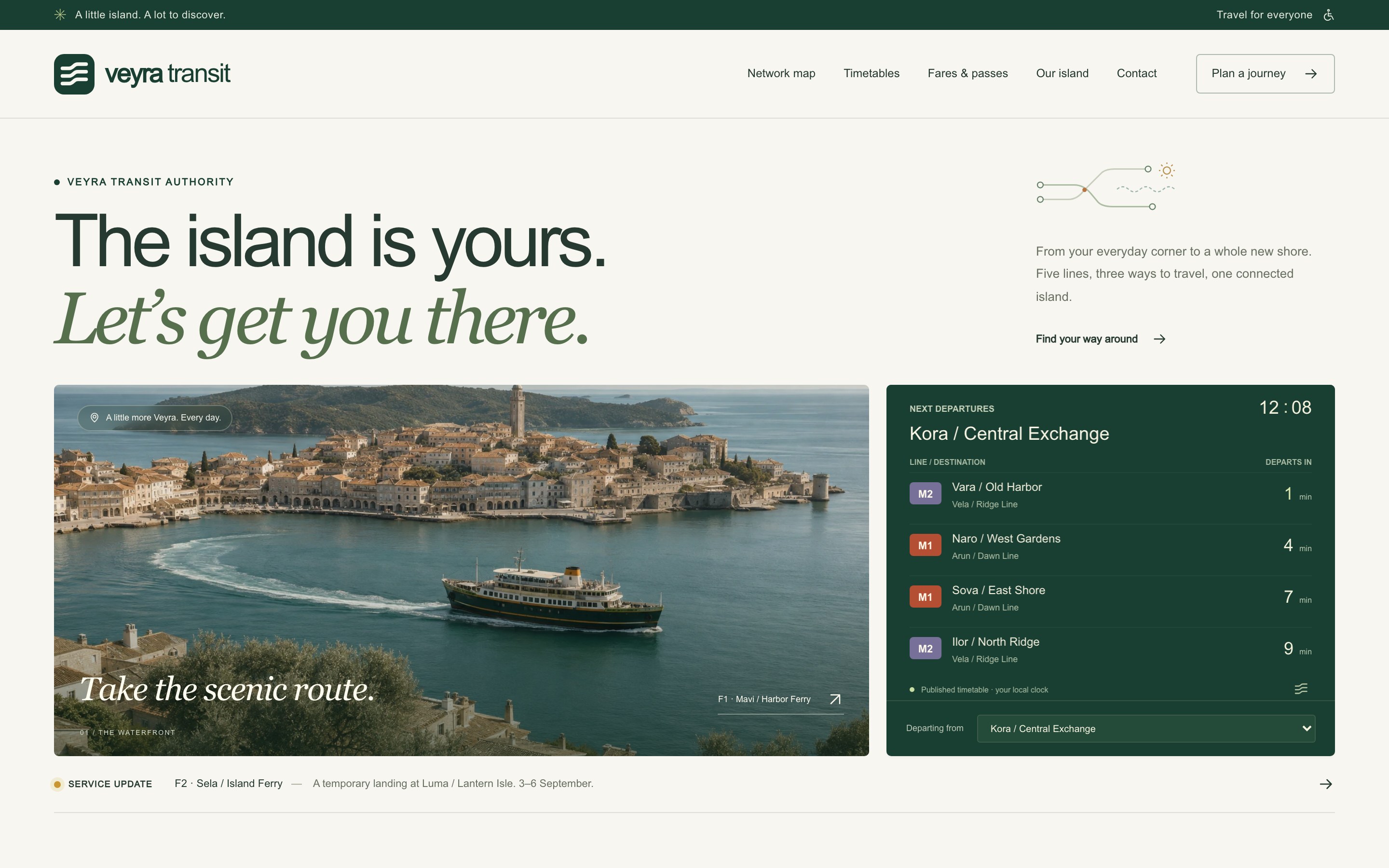 Above-the-fold screenshot of the website generated by GPT-6 Astra Max