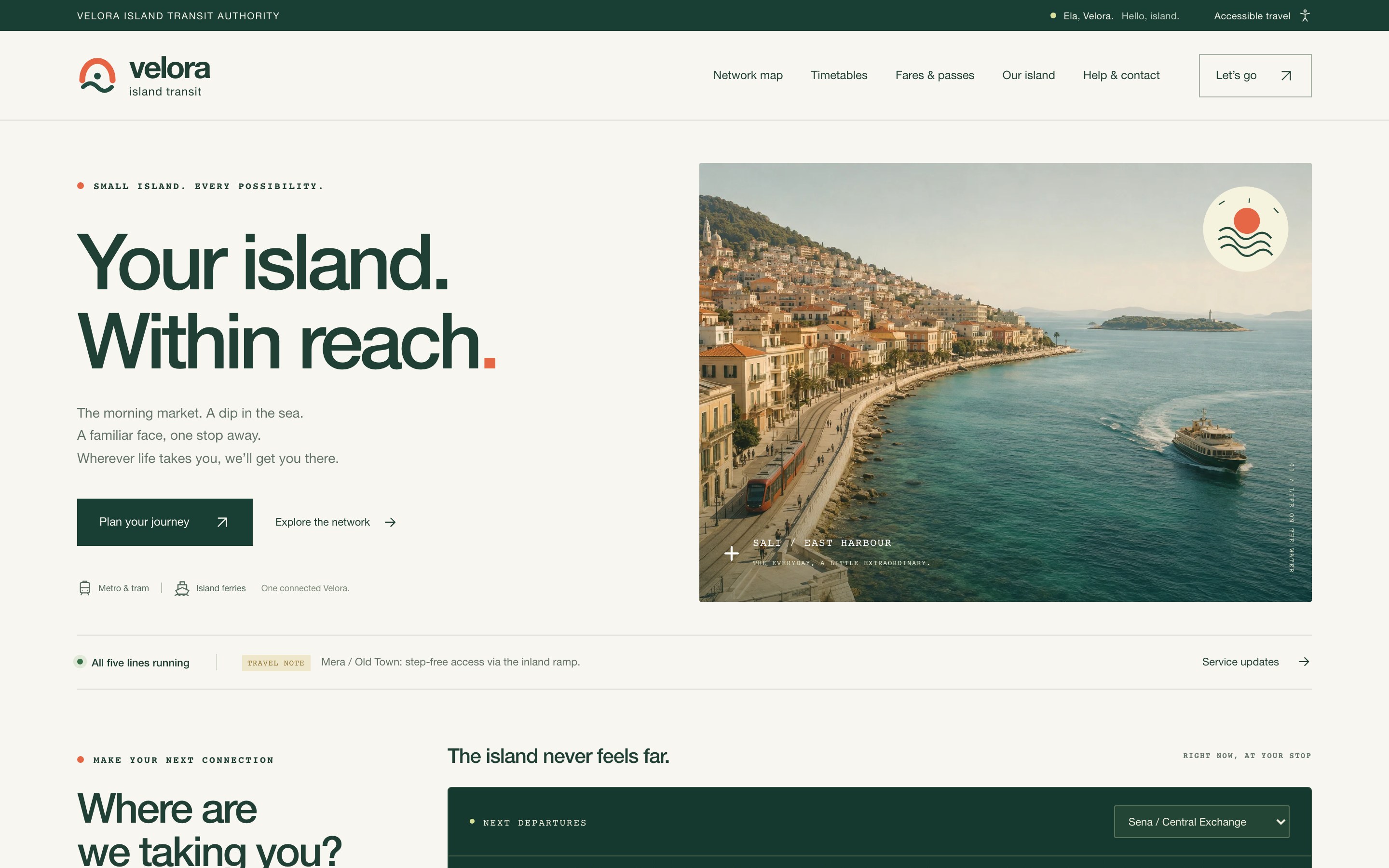 Above-the-fold screenshot of the website generated by GPT-6 Astra XHigh