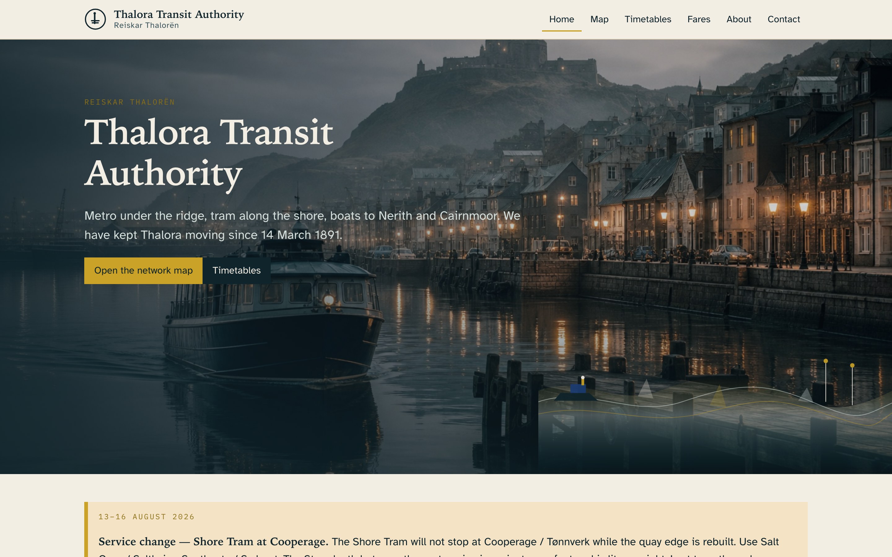 Above-the-fold screenshot of the website generated by Grok 4.6 High