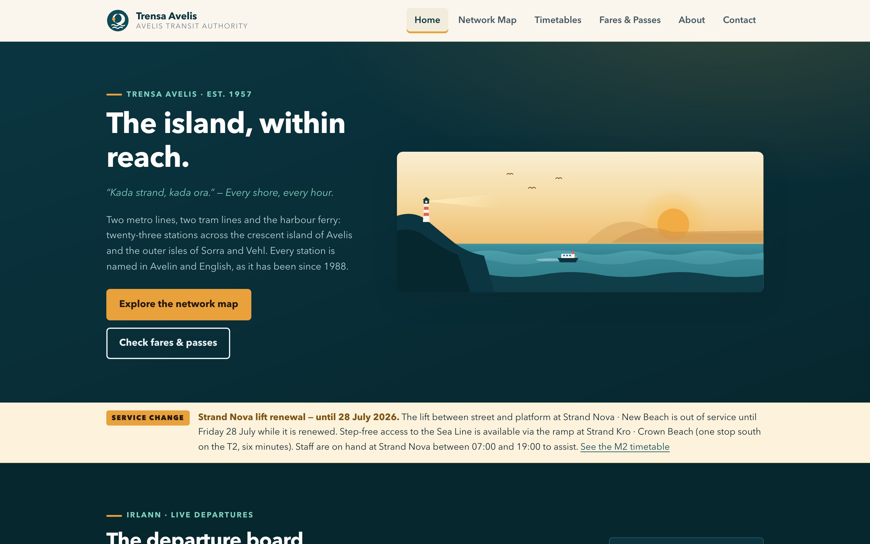 Above-the-fold screenshot of the website generated by Kimi K3