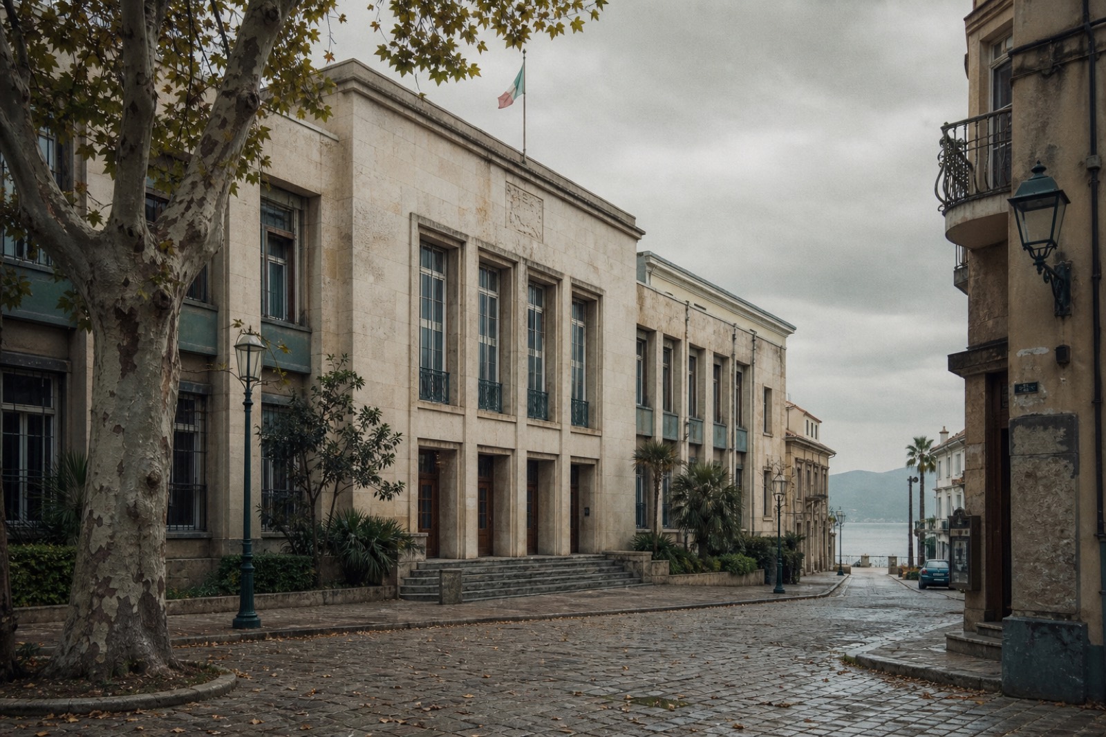 Movasta House on Kestra Sanne, the authority's head office since 1958.